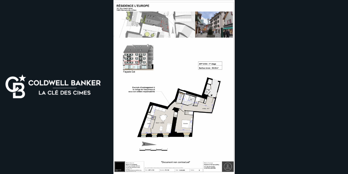 Appartement dans le centre ville de Chamonix