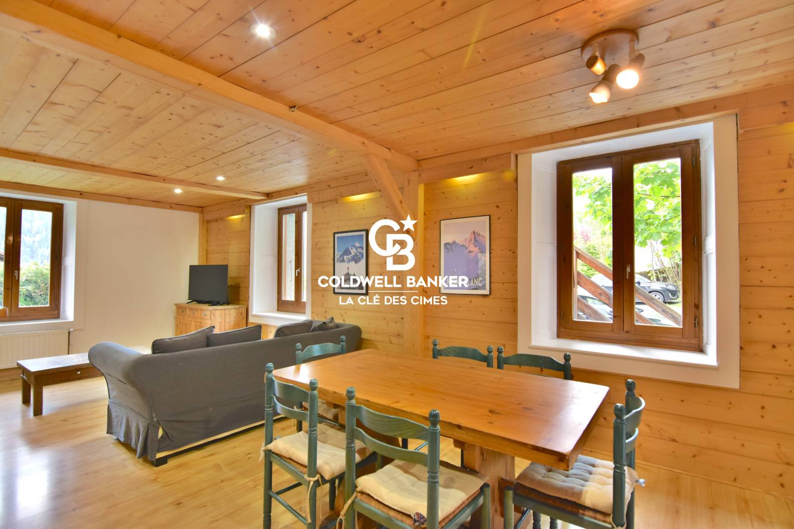 A vendre appartement 4 pièces à Chamonix 74400 situé aux Moussoux, 3 chambres, 79m² dans une petite copropriété