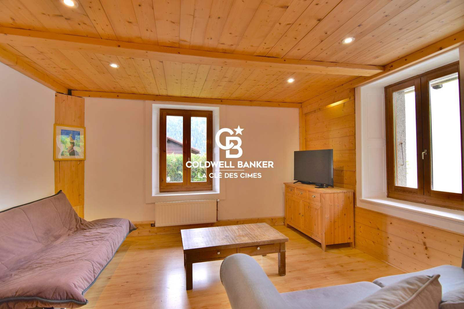 A vendre appartement 4 pièces à Chamonix 74400 situé aux Moussoux, 3 chambres, 79m² dans une petite copropriété
