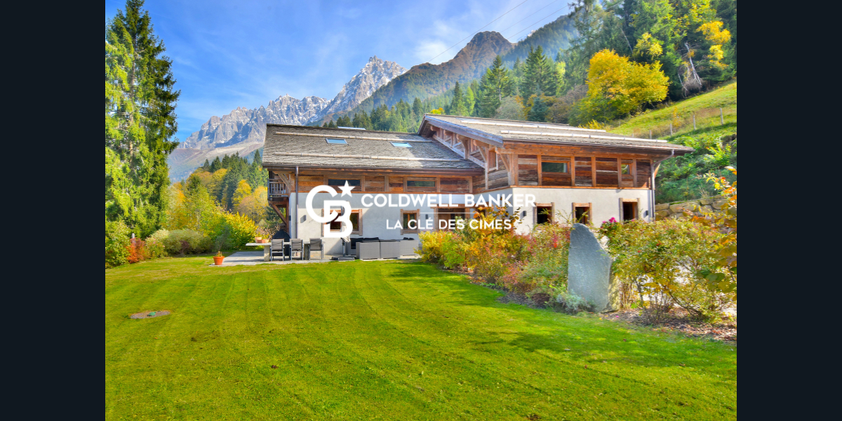 magnifique terrain et chalet aux houches