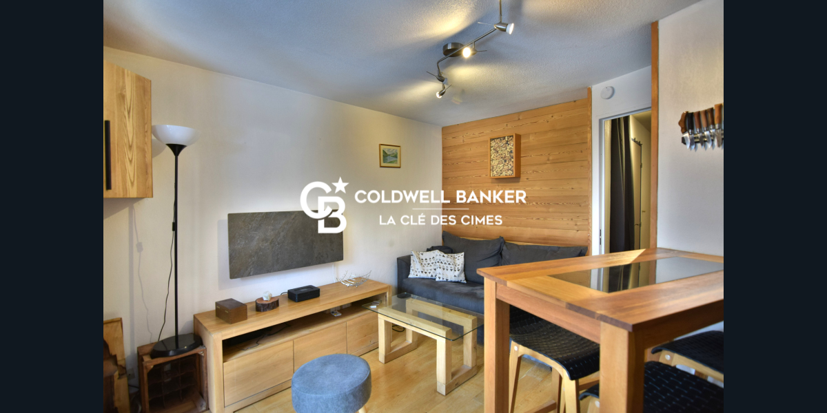 appartement avec pièce de vie lumineuse à acheter les houches