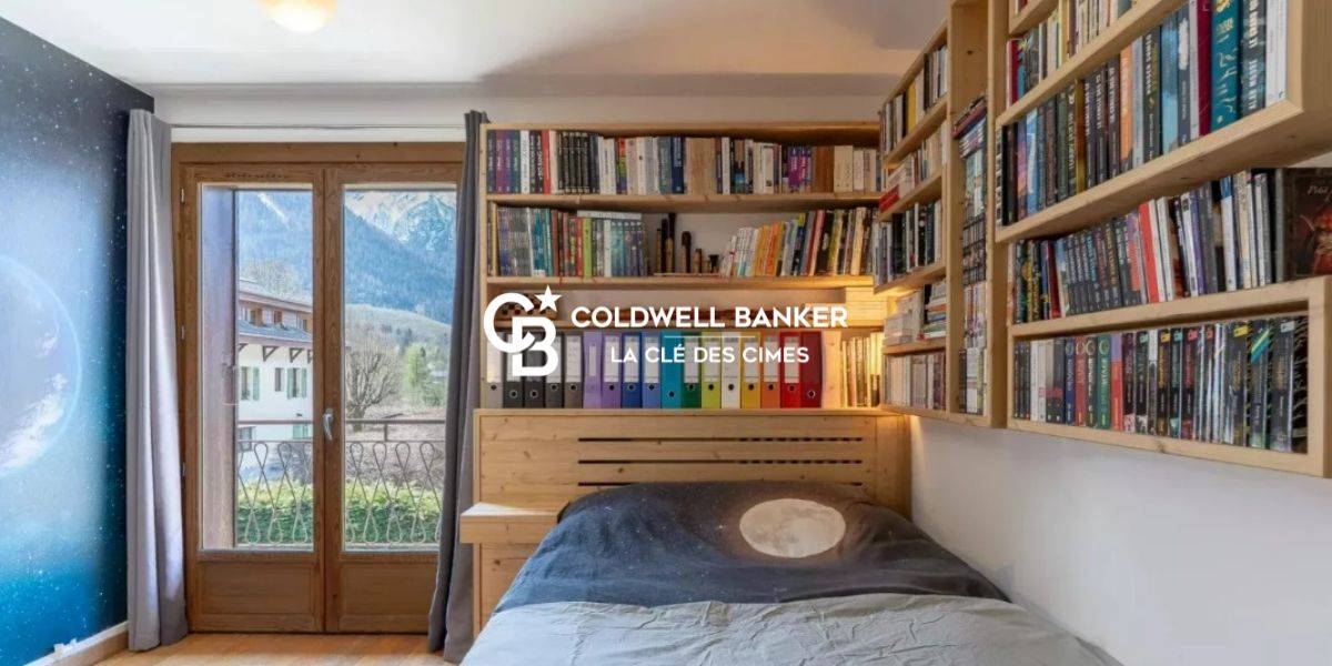 Appartement avec balcon d'angle et vue sur le massif du Mont Blanc