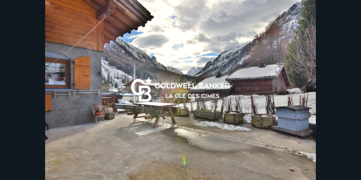 chalet avec terrasse à acheter vallorcine