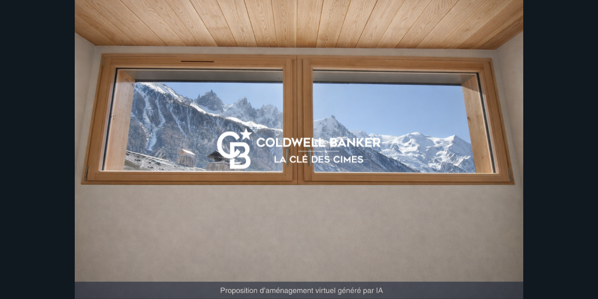 propriété avec vue montagne à acheter à chamonix