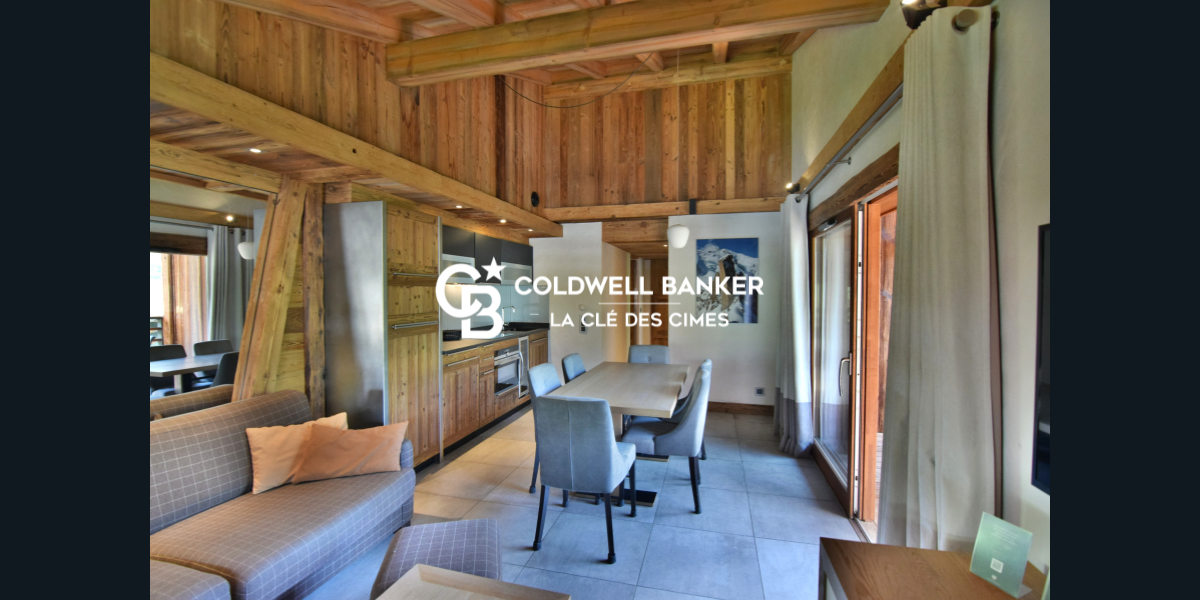 appartement dans résidence avec piscine à acheter à chamonix