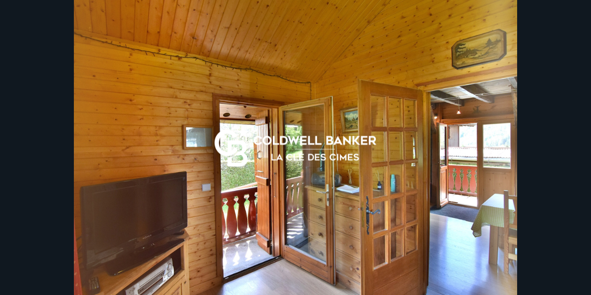 chalet à acheter les houches avec jardin