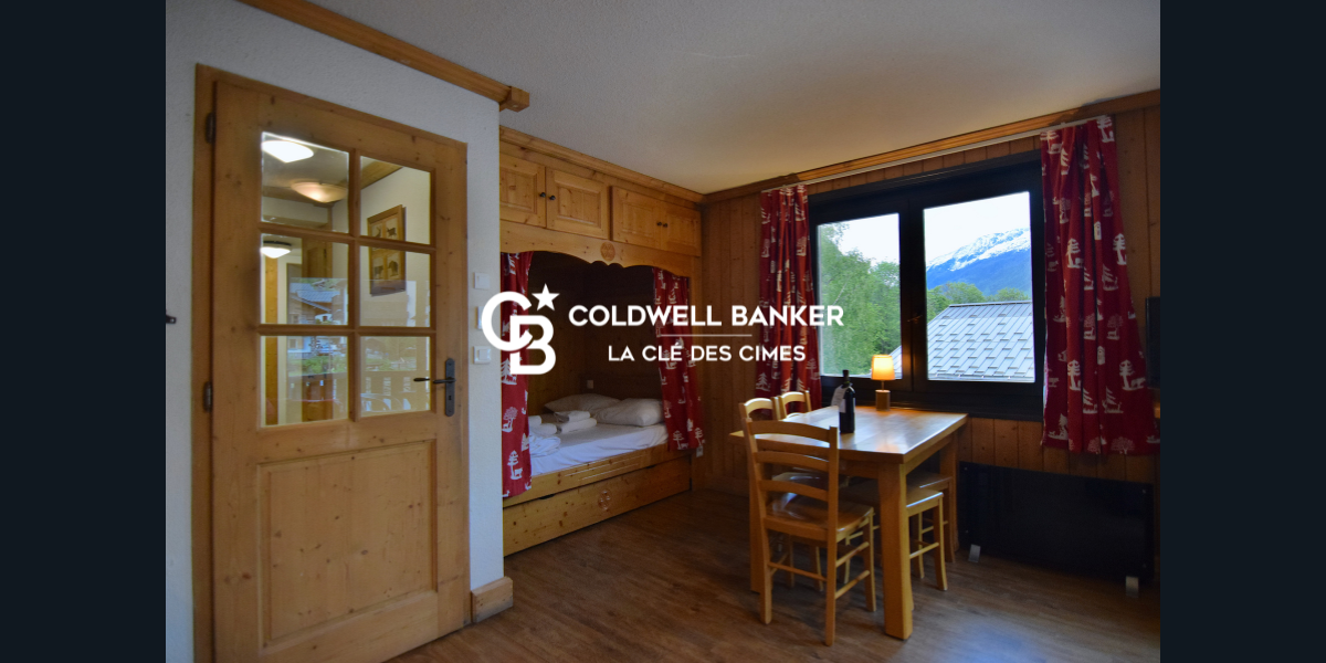 Appartement 2 pièces avec 1 chambre à acheter aux Houches avec une terrasse, d'une surface de 32m²