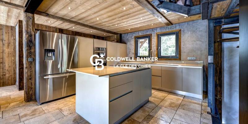 Chalet avec grand jardin plat et espace bien être