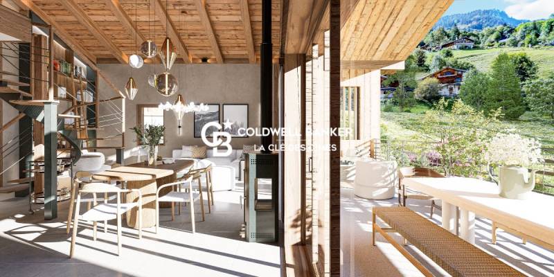 Appartement 5 pièces en duplex dans une résidence au charme montagnard à vendre Les Houches - 74310