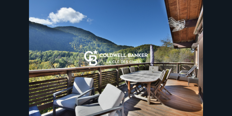 maison avec cadre champêtre à servoz