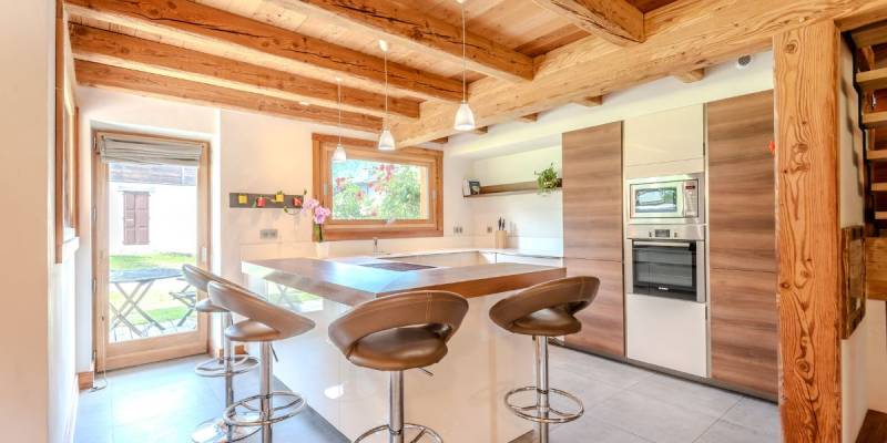 Chalet cosy avec vue montagne