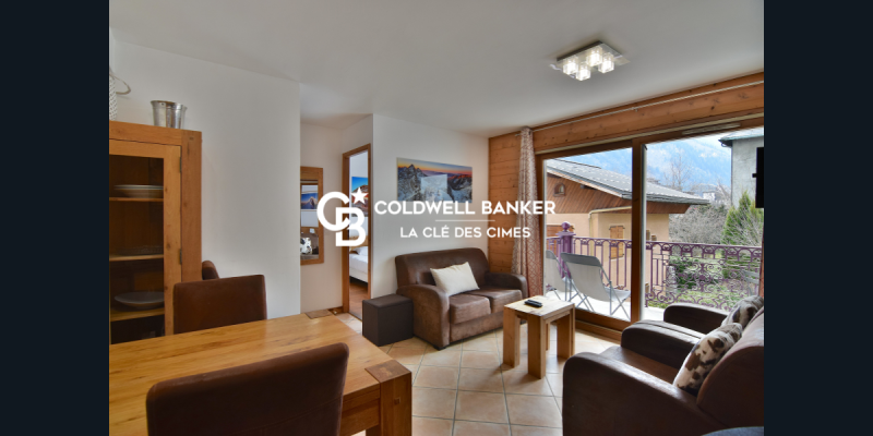 appartement avec vue sur le massif du mont blanc chamonix