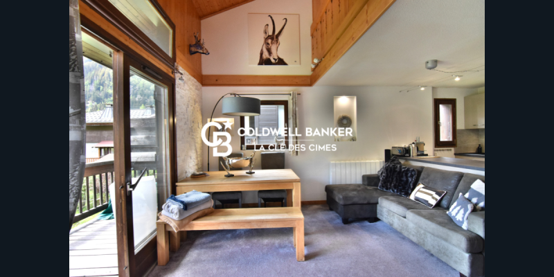 appartement avec vue mont blanc à acheter à chamonix