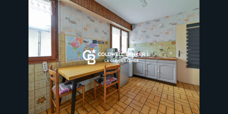 Appartement T3 avec 2 chambres à acheter, d'une surface de 80.65m² situé dans le centre ville de Sallanches