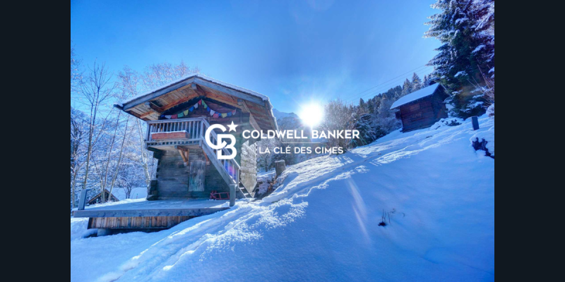 chalet à acheter les houches dans un écrin de verdure