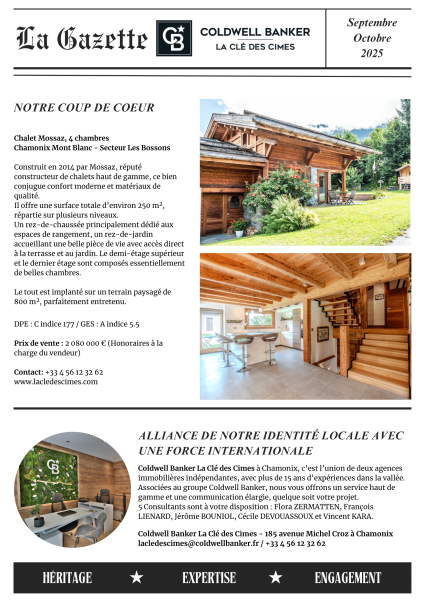 Informations sur Chamonix et sa vallée