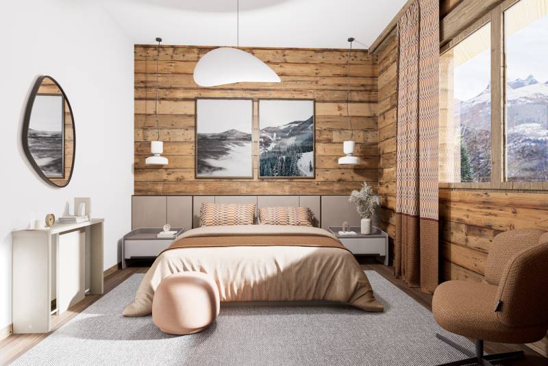 Appartement 6 pièces entièrement rénové à votre goût, à acheter à Chamonix dans le secteur des Pèlerins