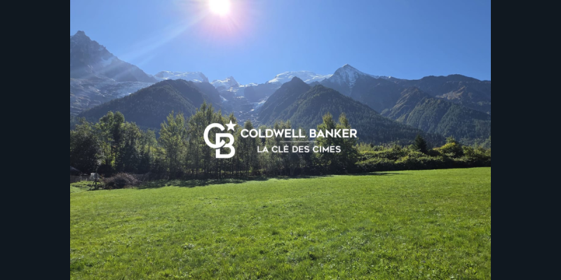 chalet avec vue sur le massif du Mont Blanc